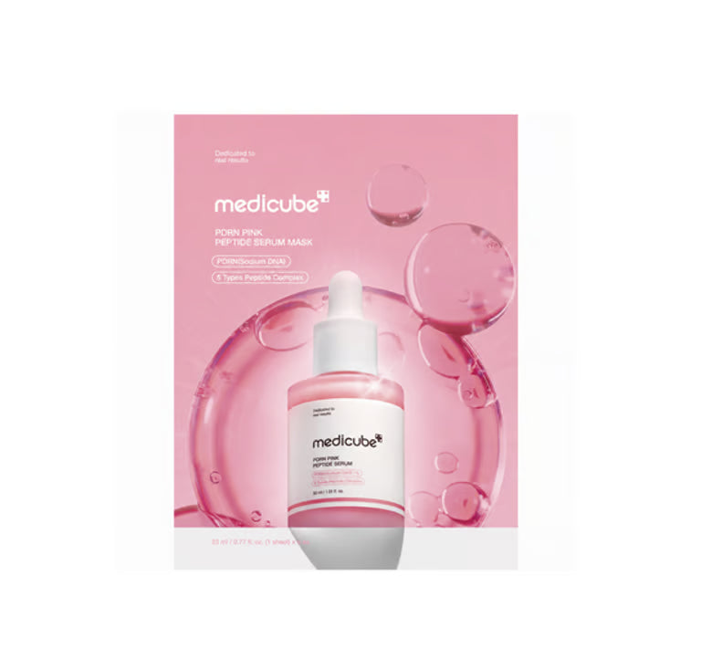 Medicube PDRN Pink Peptide Serum Mask, 23ml, 1EA