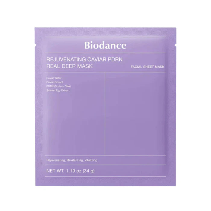 BIODANCE Rejuvenating Caviar PDRN Real Deep Mask, 34g x 1EA