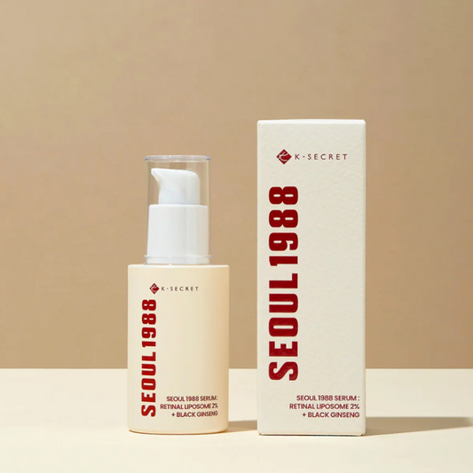 KSECRET SEOUL 1988 Serum : Retinal Liposome 2% + Black Ginseng - veido serumas su retinaliu