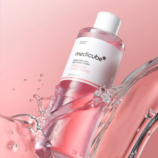 Medicube PDRN Pink Cica Soothing Toner - raminamasis veido tonikas