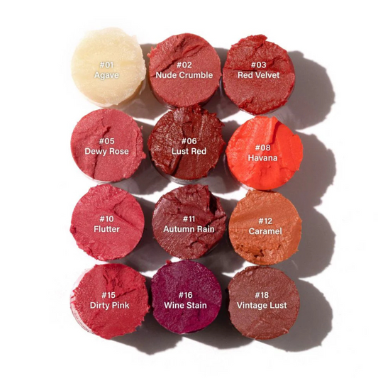 Melixir Vegan Lip Butter 12 Colors, 3.9 g