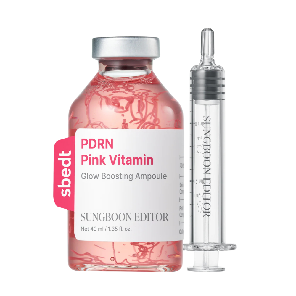 Sungboon Editor PDRN Pink Vitamin Glow Boosting Ampoule, 40ml