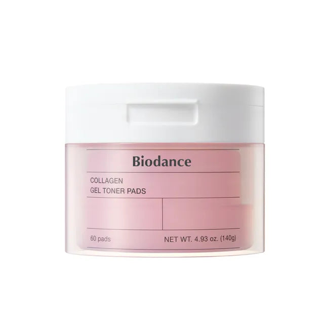 BIODANCE Collagen Gel Toner Pads, 140g, 60 pads