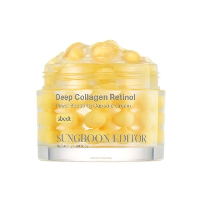 Sungboon Editor Deep Collagen Retinol Power Boosting Capsule Cream, 50ml