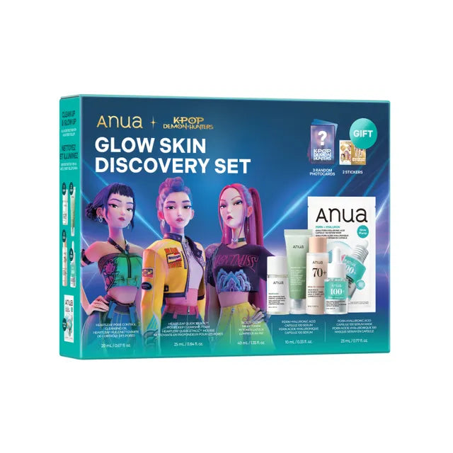 Anua K-Pop Demon Hunters Glow Skin Discovery Set