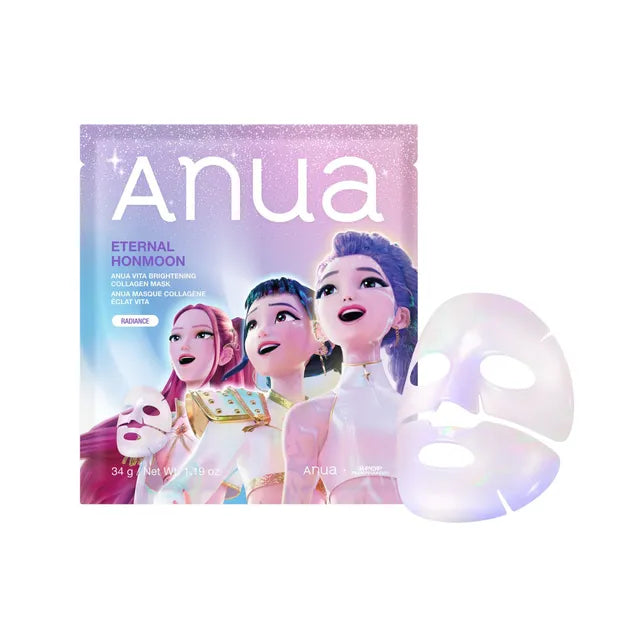 Anua K-Pop Demon Hunters Vita Brightening Collagen Mask, 34g, 1EA