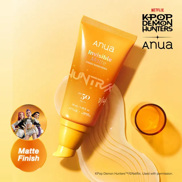 Anua K-Pop Demon Hunters Invisible Matte Finish Sunscreen, 50ml