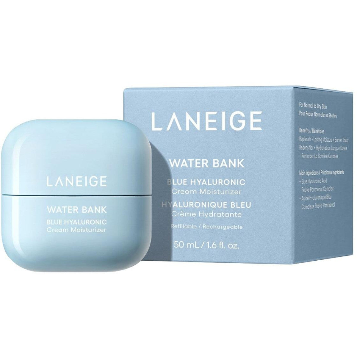 LANEIGE Water Bank Blue Hyaluronic Moisture Cream, 50ml