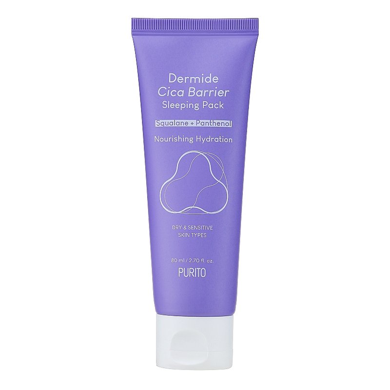 PURITO SEOUL Dermide Cica Barrier Sleeping Pack, 80ml