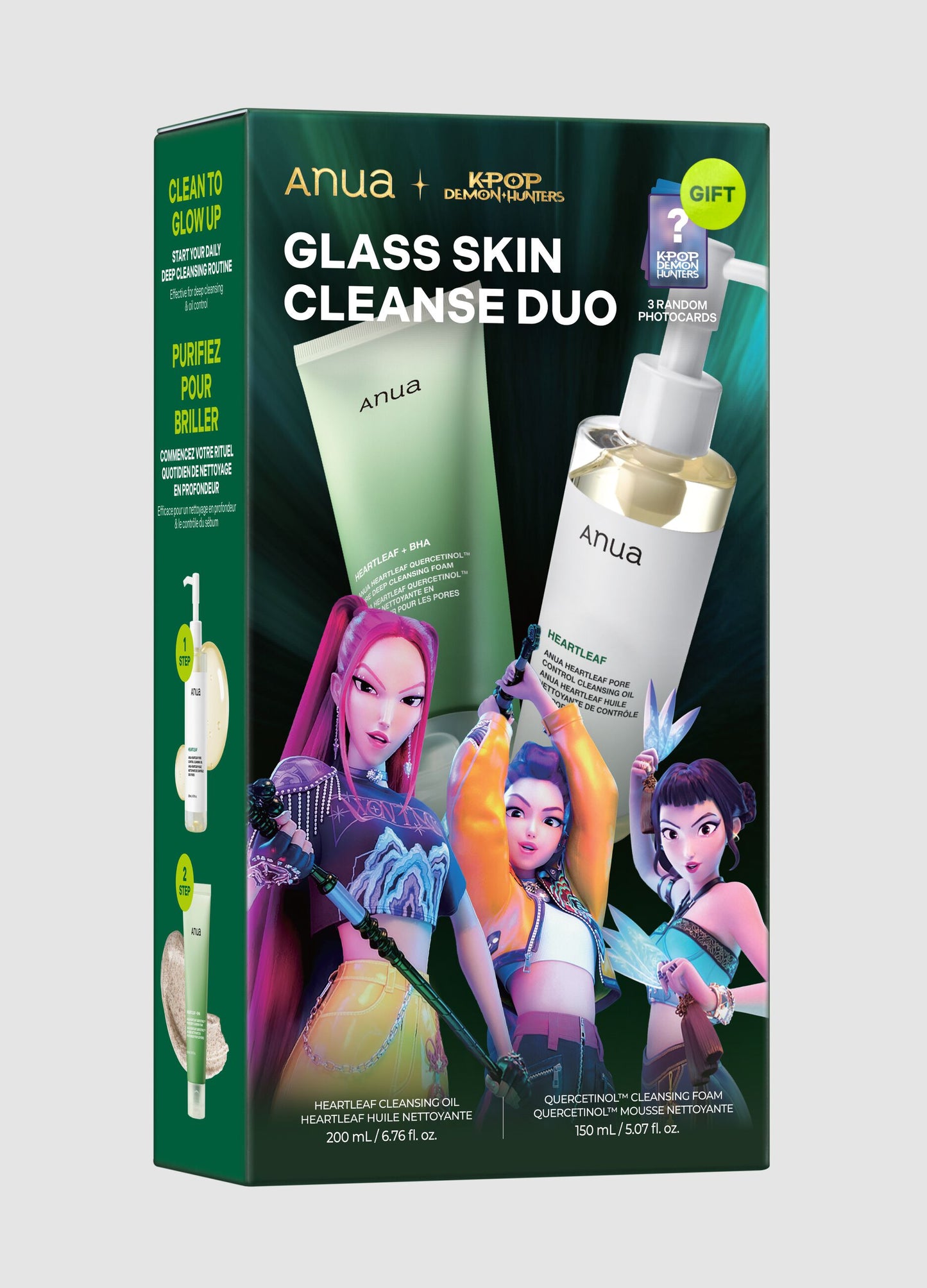 Anua K-Pop Demon Hunters Double Cleansing Duo Set