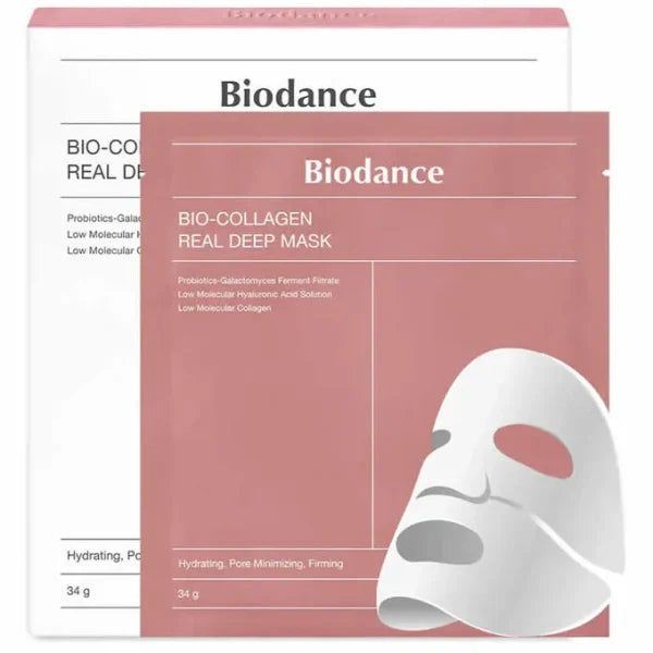BIODANCE Bio-Collagen Real Deep Mask, 34g x 4EA