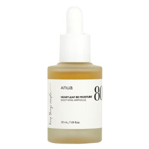Anua Heartleaf 80% Soothing Ampoule, 30ml