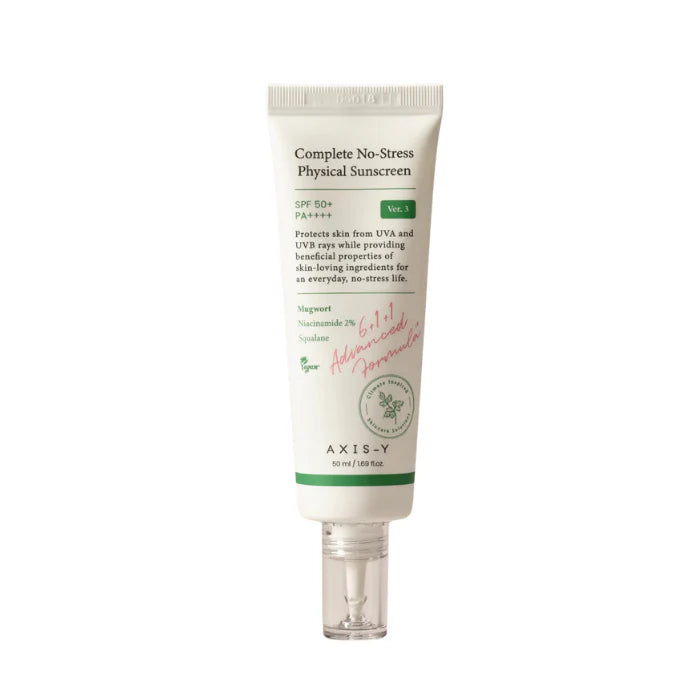AXIS-Y Complete No-Stress Physical Sunscreen V.3, 50ml