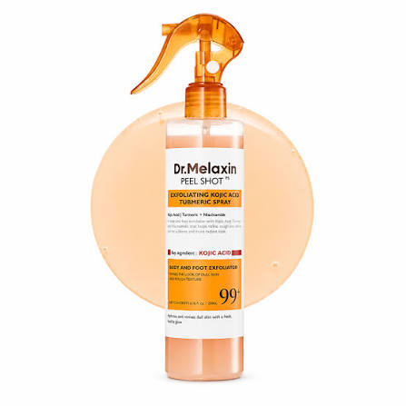 Dr. Melaxin Peel Shot Exfoliating Kojic Acid Turmeric Spray, 200ml