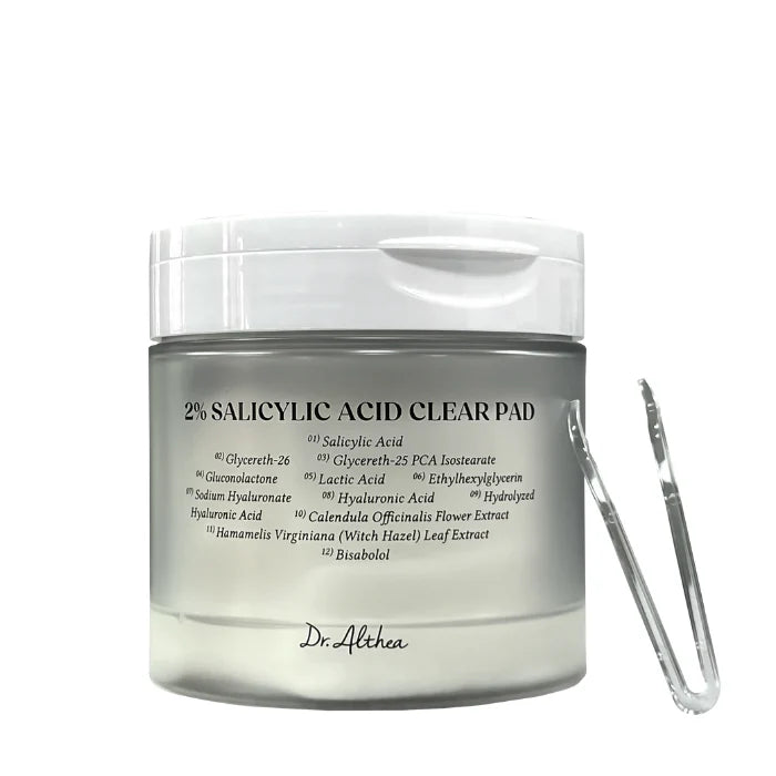 Dr. Althea 2% Salicylic Acid Clear Pad, 60 pcs