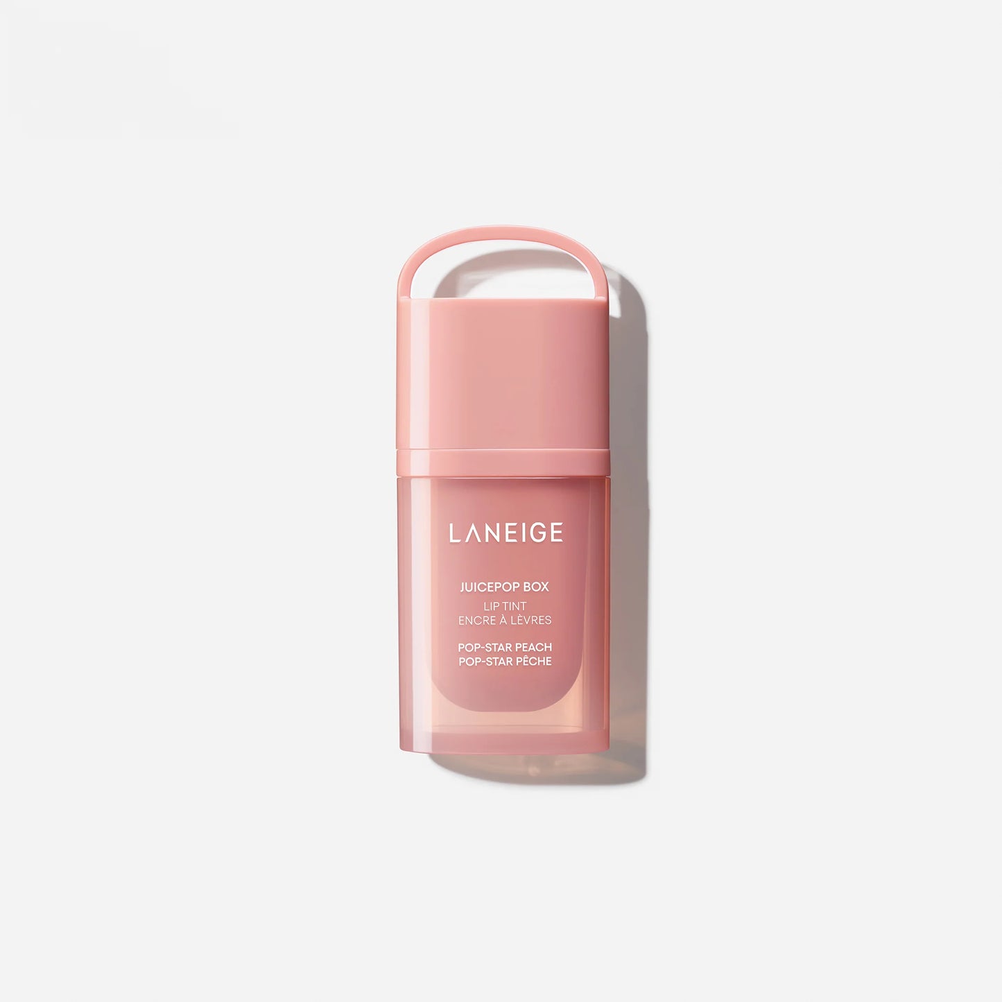 LANEIGE JuicePop Box Lip Tint Pop Star Peach, 4.5g