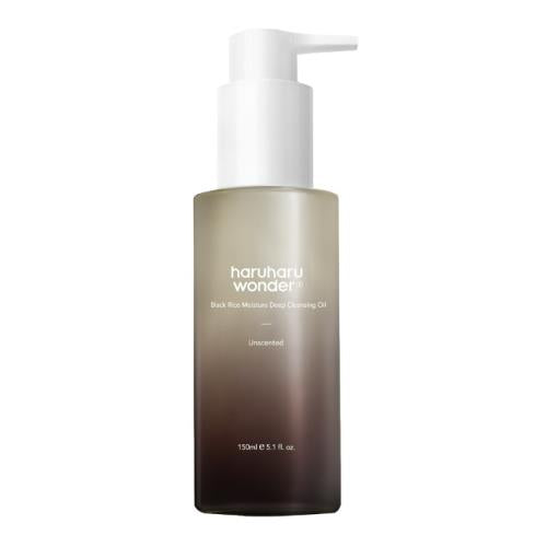 Haruharu Wonder Black Rice Moisture Cleansing Oil, 150ml