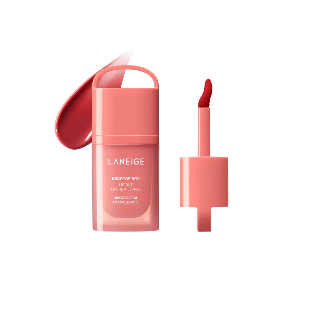 LANEIGE JuicePop Box Lip Tint Disco Coral, 4.5g