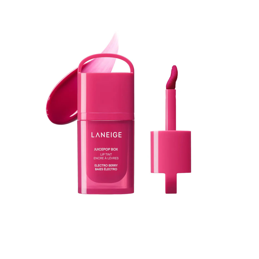 LANEIGE JuicePop Box Lip Tint Electro Berry, 4.5g