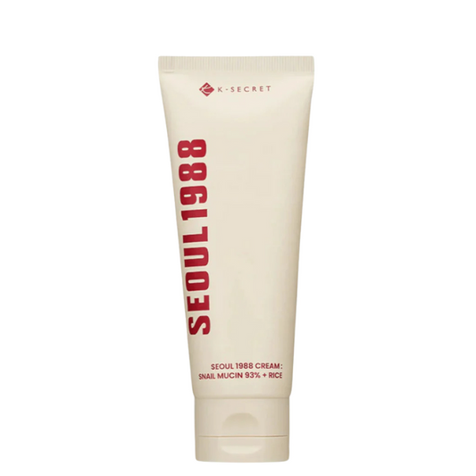 KSECRET SEOUL 1988 Cream : Snail Mucin 93% + Rice - drėkinamasis veido kremas