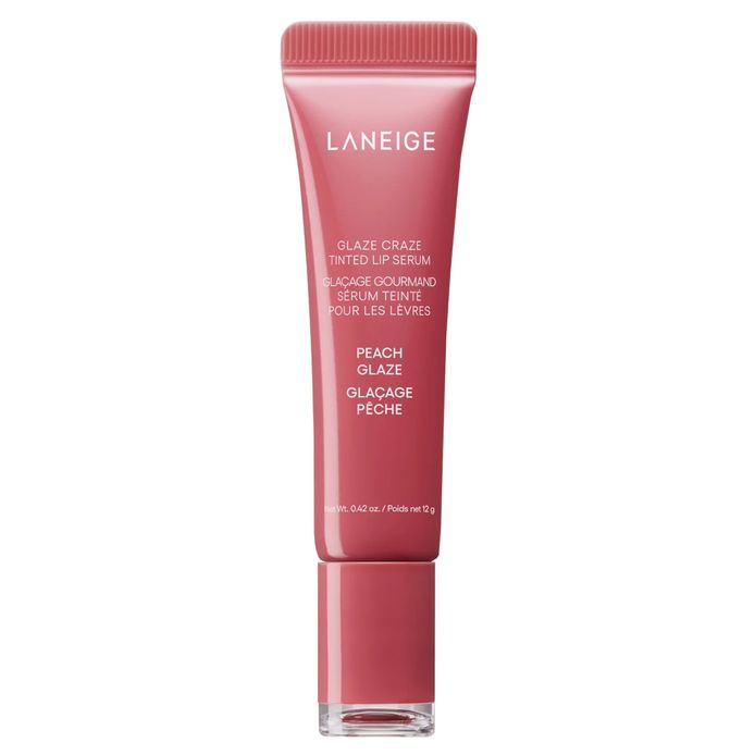 LANEIGE Glaze Craze Tinted Lip Serum Peach Glaze, 12g