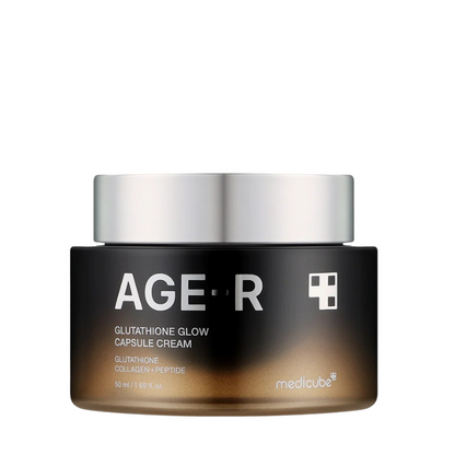Medicube AGE-R Glutathione Glow Capsule Cream - skaistinamasis veido kremas su glutationu