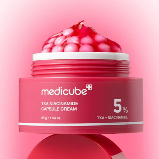 Medicube TXA Niacinamide Capsule Cream - skaistinamasis veido kremas