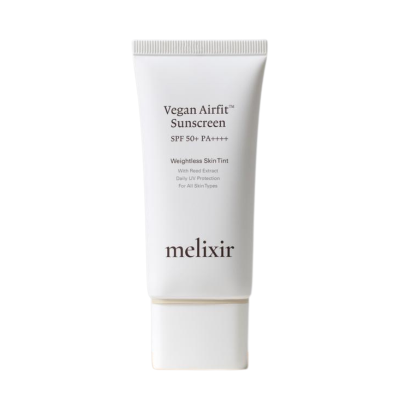 Melixir Vegan Airfit Sunscreen Tint SPF 50+ PA++++ 2 Colors, 50 ml