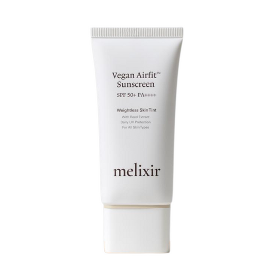 Melixir Vegan Airfit Sunscreen Tint SPF 50+ PA++++ 2 Colors, 50 ml