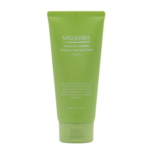 Miguhara Green Tea Calming Essence Cleansing Foam Origin, 120 ml