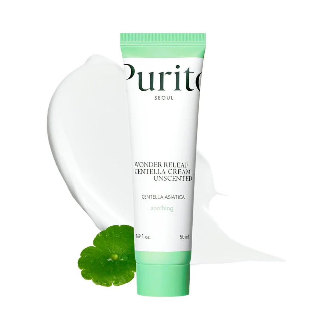PURITO SEOUL Wonder Releaf Centella Cream Unscented, 50ml