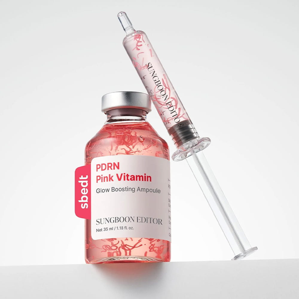 Sungboon Editor PDRN Pink Vitamin Glow Boosting Ampoule, 35ml