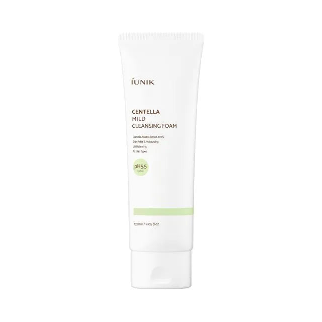 iUNIK Centella Mild Cleansing Foam, 120ml