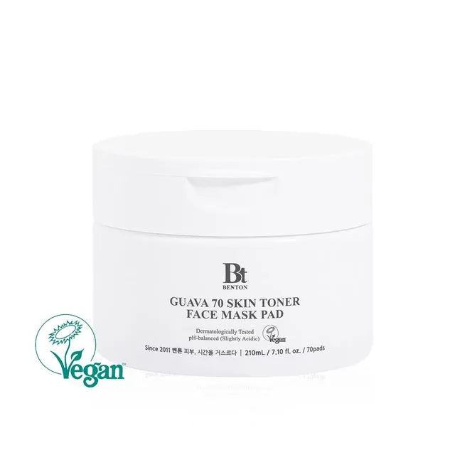 Benton Guava 70 Skin Toner Face Mask Pad, 210ml, 70pads