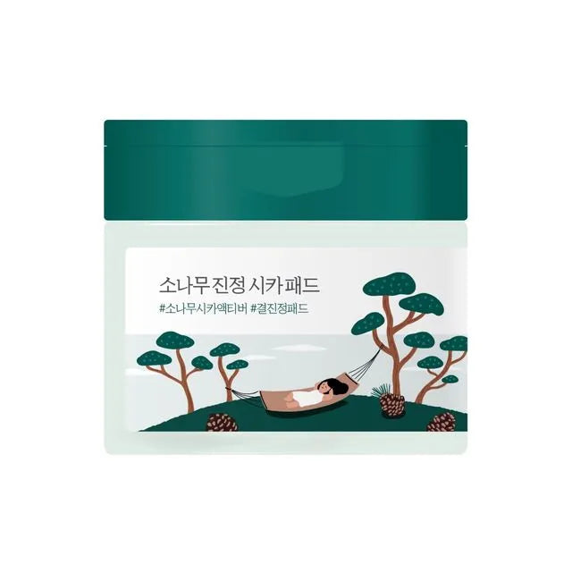 Round Lab Pine Calming Cica Pad, 195ml, 50pads