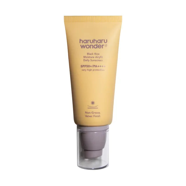 Haruharu Wonder Black Rice Moisture Airyfit Daily Sunscreen SPF50+ PA++++, 50ml