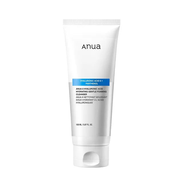 Anua 8 Hyaluronic Acid Hydrating Gentle Foaming Cleanser, 150ml