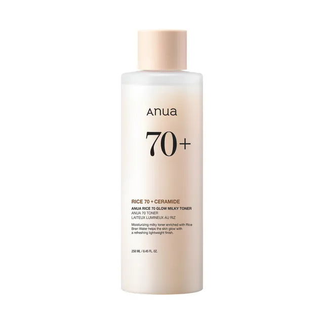 Anua Rice 70 Glow Milky Toner, 250ml