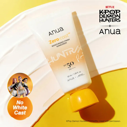 Anua K-Pop Demon Hunters Zero-Cast Moisturizing Finish Sunscreen, 50ml