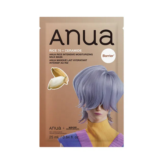 Anua K-Pop Demon Hunters Rice Intensive Moisturizing Milk Mask, 25ml, 1EA