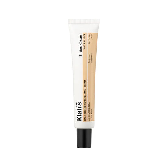 Dear Klairs Daily Defense Supple Blemish Cream Natural Beige SPF40 PA+++, 40g