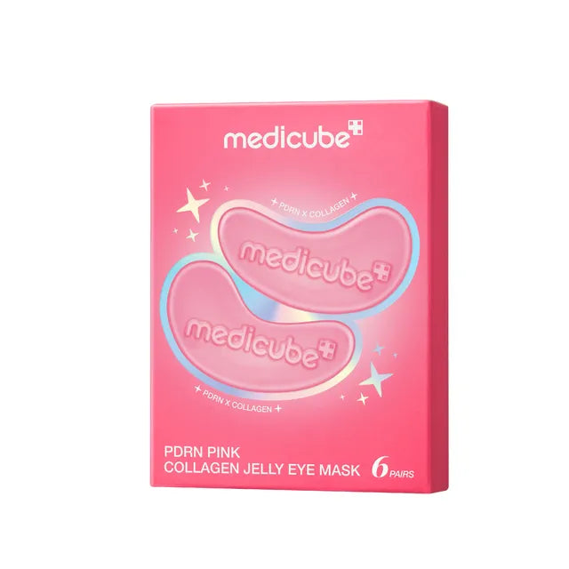 Medicube PDRN Pink Collagen Jelly Eye Mask, 6 pairs