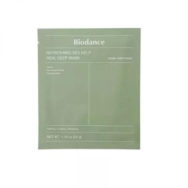 BIODANCE Refreshing Sea Kelp Real Deep Mask, 34g x 1EA