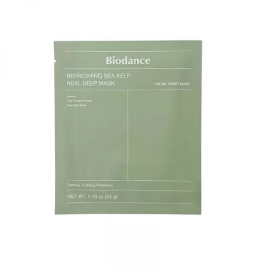 BIODANCE Refreshing Sea Kelp Real Deep Mask, 34g x 1EA