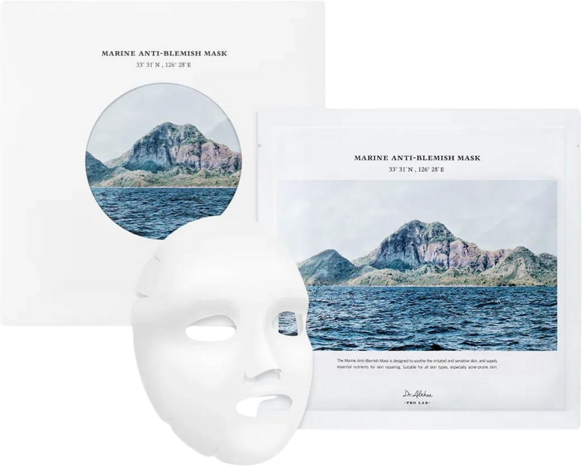Dr. Althea Marine Anti-Blemish Mask, 27 g x 5 EA