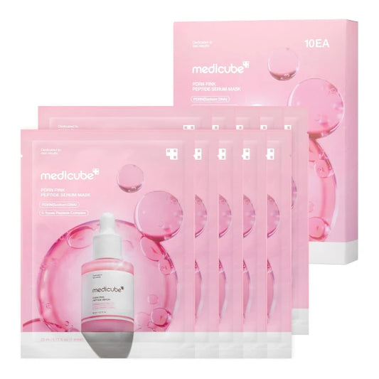 Medicube PDRN Pink Peptide Serum Mask, 23ml, 10EA