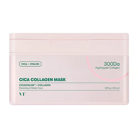 VT Cosmetics Cica Collagen Mask, 320g, 30pcs